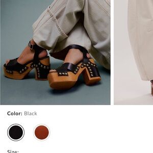 Free People Cecile Clogs